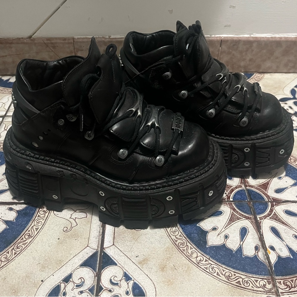 NEW ROCKS platform boots